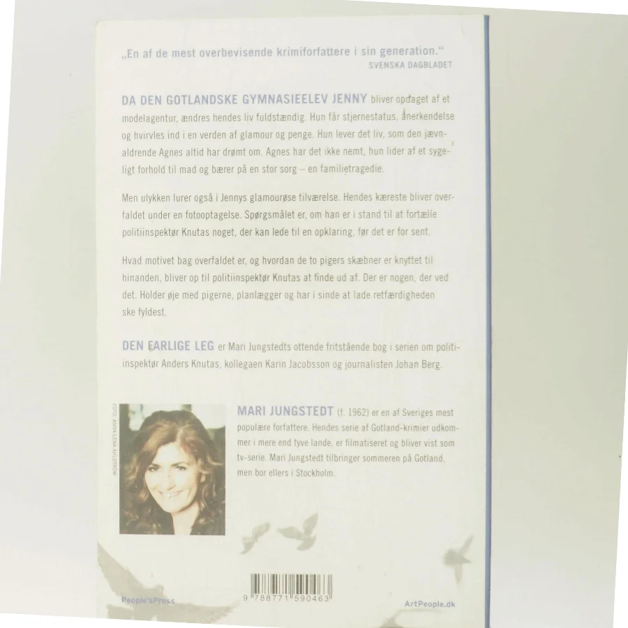 Den farlige leg : kriminalroman af Mari Jungstedt (Bog)