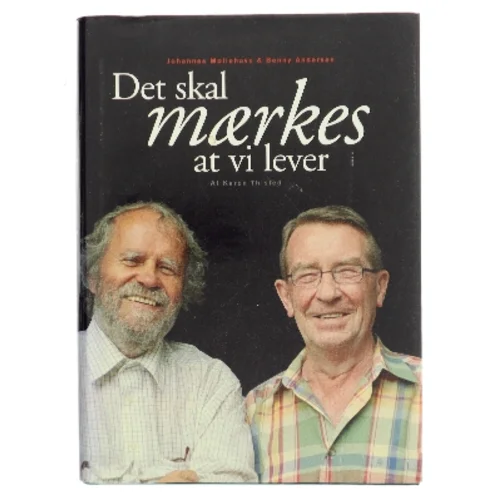 Det skal mærkes at vi lever (Bog)