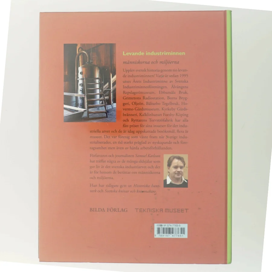 Levande industriminnen bog fra Bilda Forlag