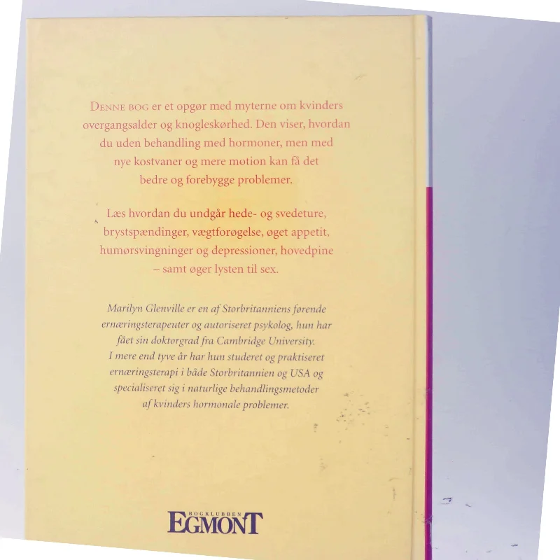 Naturlig Overgangsalder af Marilyn Glenville (Bog) fra Egmont