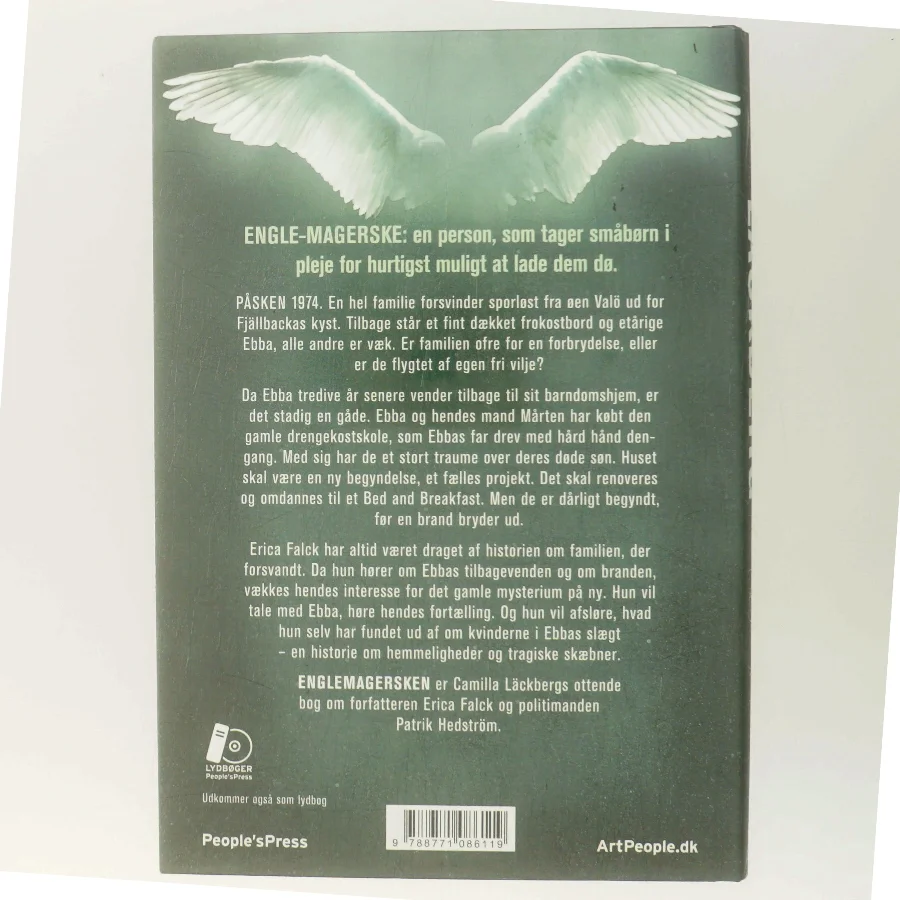 Englemagersken : kriminalroman af Camilla Läckberg (Bog)