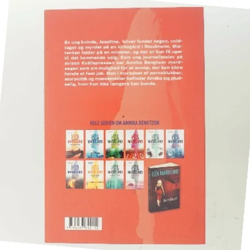 Hedebølge : krimi af Liza Marklund (Bog)