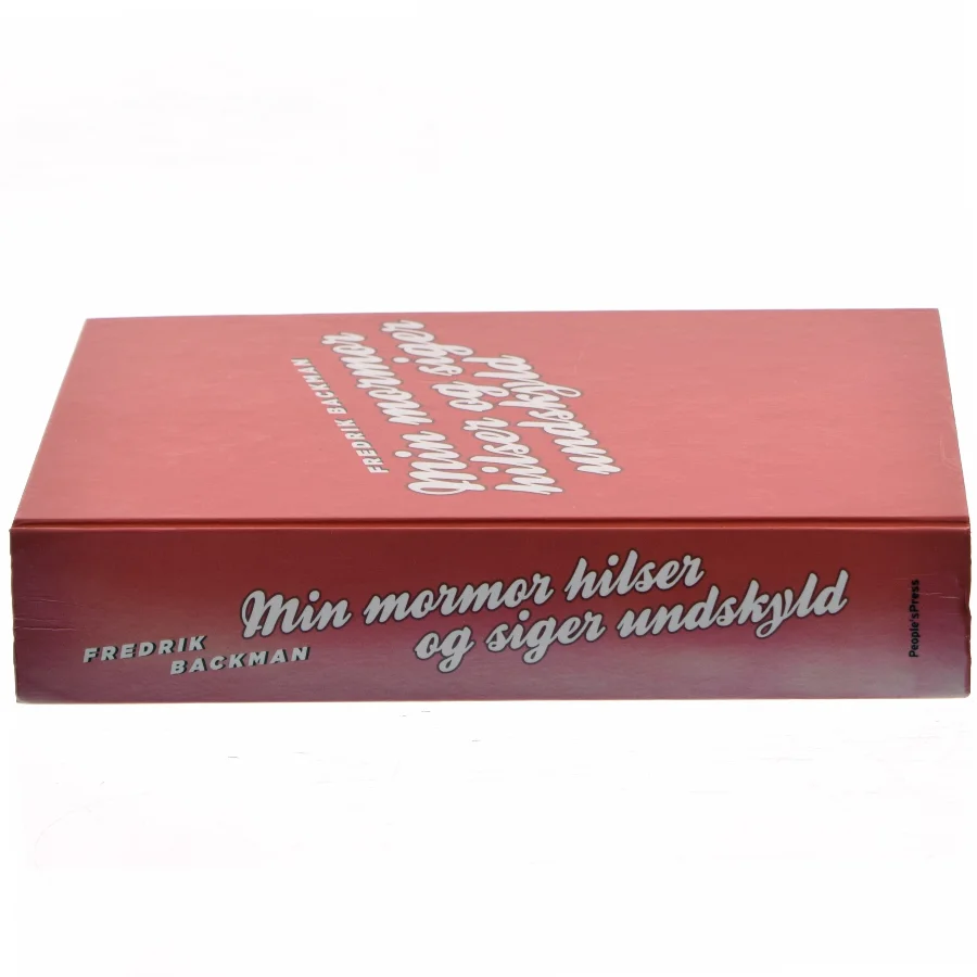 Min mormor hilser og siger undskyld af Fredrik Backman (Bog)