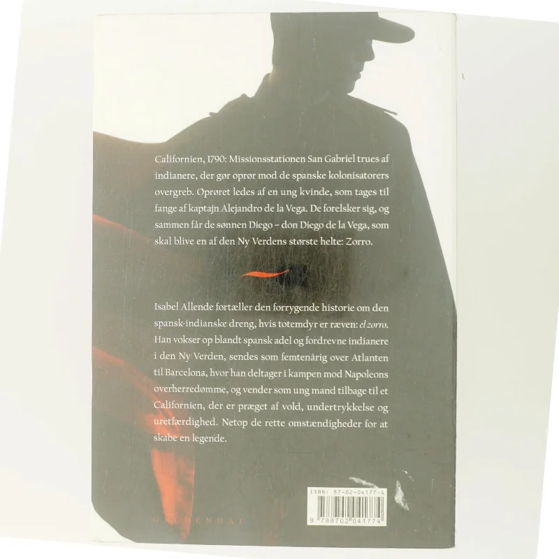 Zorro : en legende fødes af Isabel Allende (Bog)