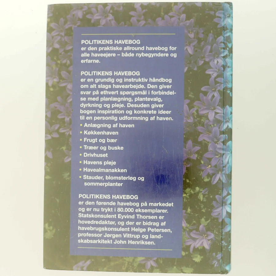 Politikens Havebog af Eyvind Thorsen (Bog)