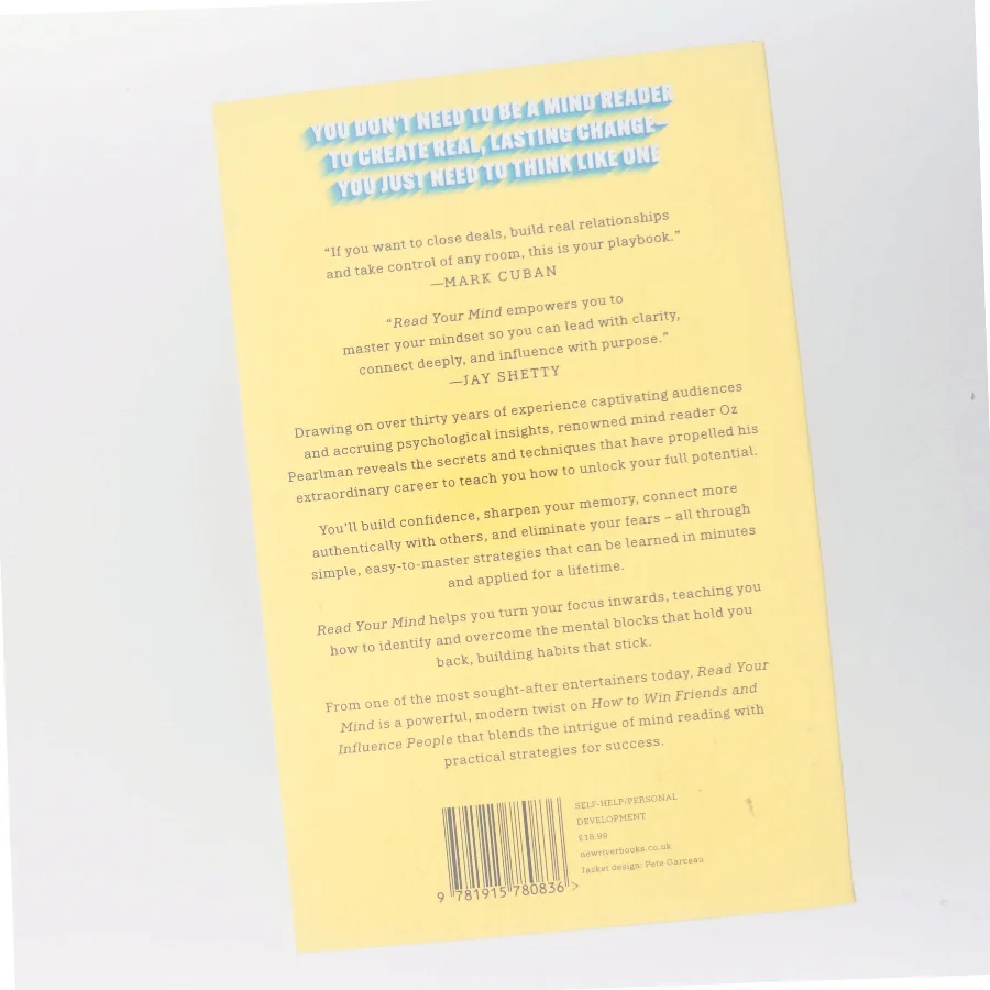 Read your mind : proven habits for success from the world's greatest mind reader af Oz Pearlman (Bog)