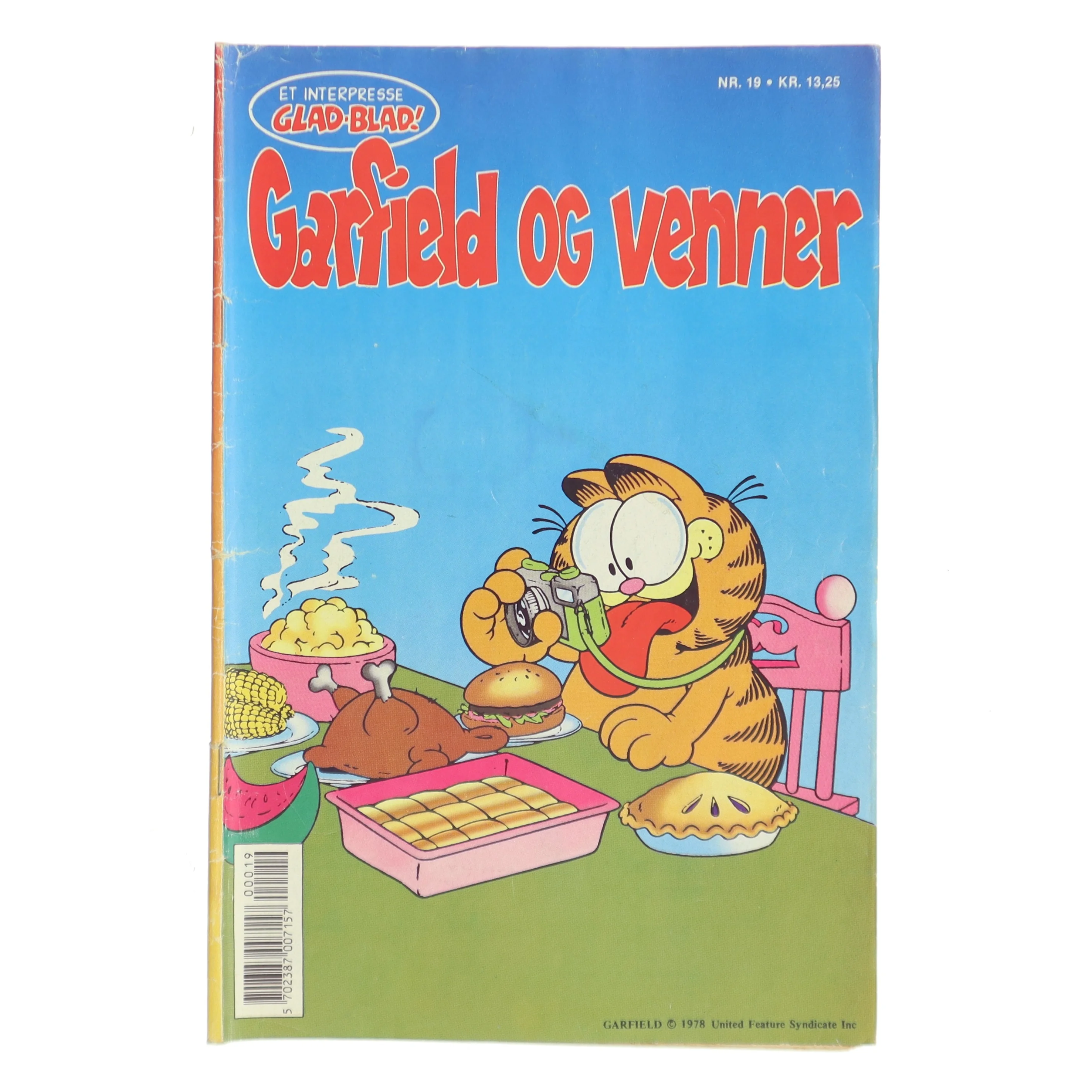 Garfield og venner af Jim Davis (Bog)