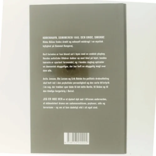 Jeg er ikke her : kriminalroman af Christian Dorph (Bog)