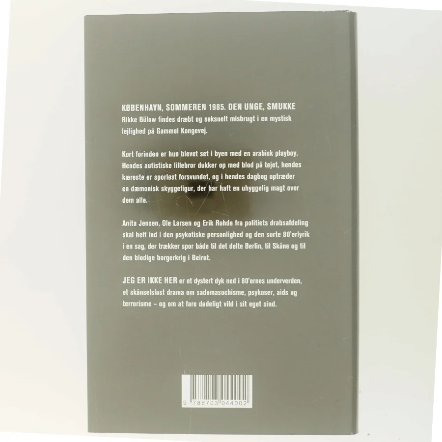 Jeg er ikke her : kriminalroman af Christian Dorph (Bog)