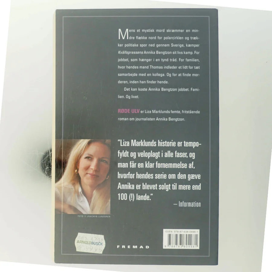 Røde Ulv af Liza Marklund (Bog)