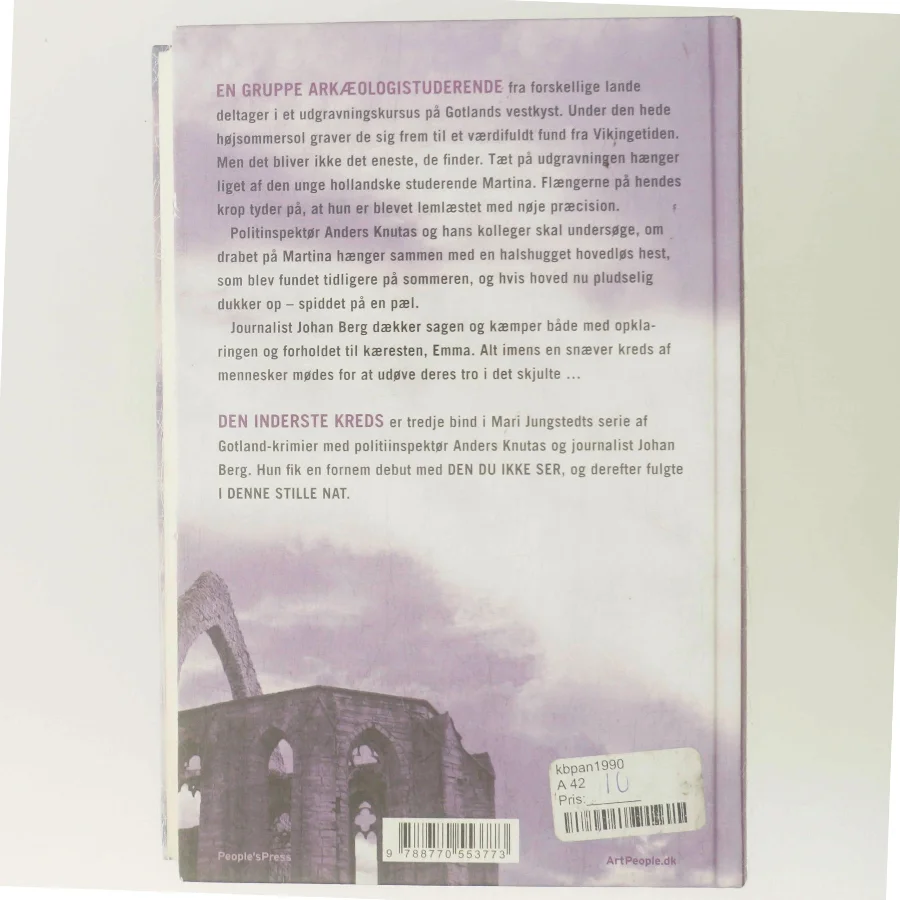 Den inderste kreds : kriminalroman af Mari Jungstedt (Bog)