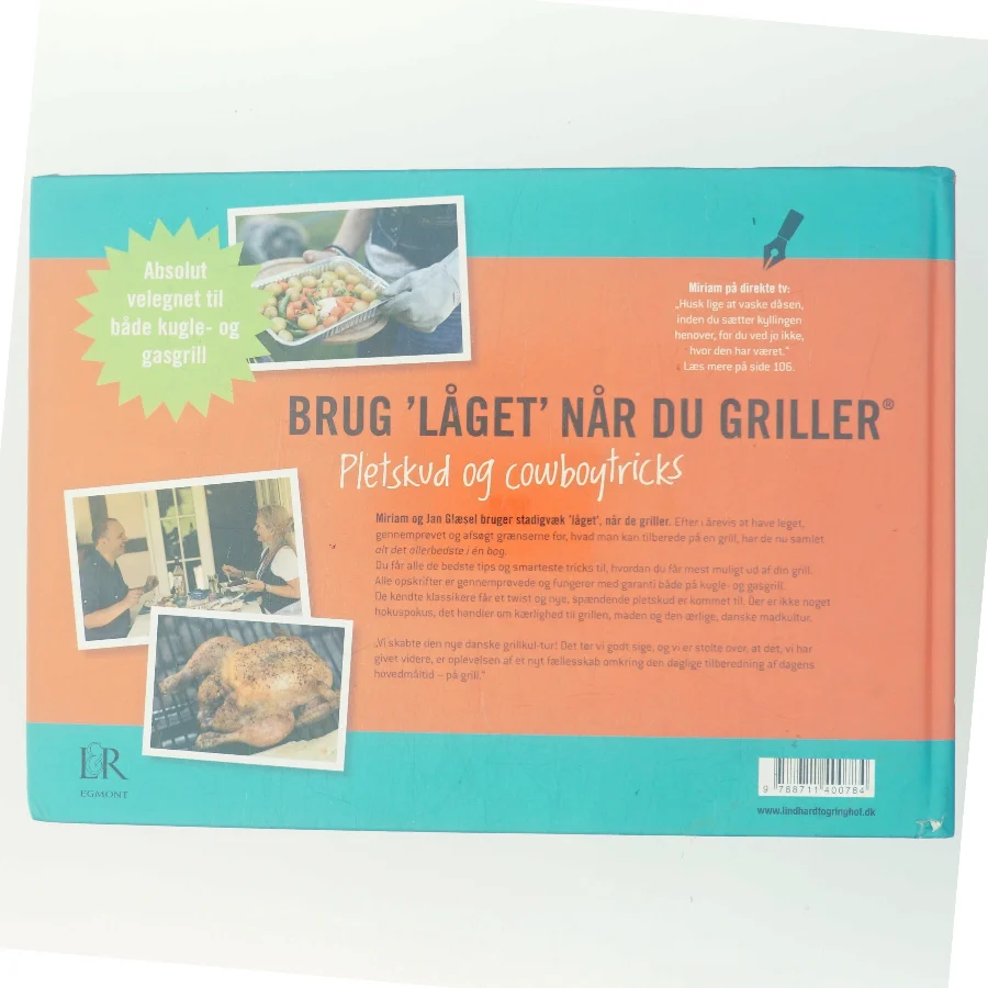 Brug "låget" når du griller - pletskud & cowboytricks (Bog)