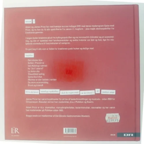 Spise med Price sæson 2 (Bog)