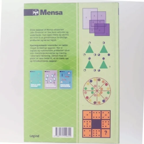 Hjernegymnastik : mere end 100 opgaver, der træner hjernen af John Bremner (Bog)