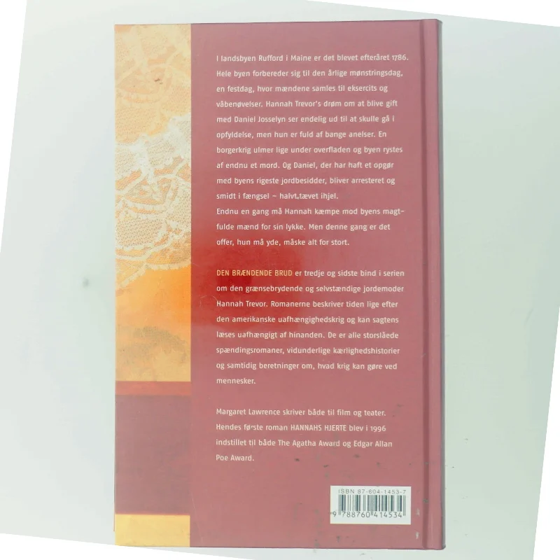 Den brændende brud af Margaret Lawrence (Bog)