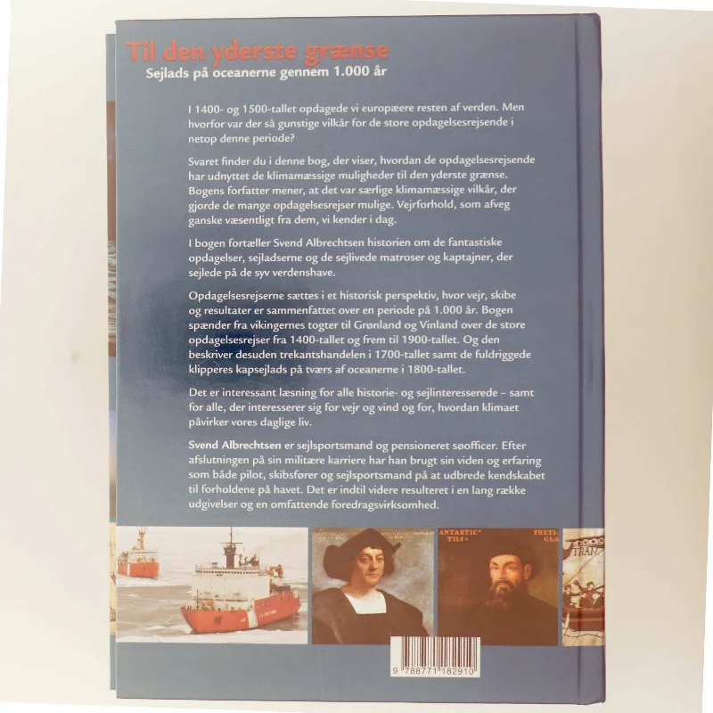 Til den yderste grænse : sejlads på oceanerne gennem 1.000 år af Svend Albrechtsen (Bog)