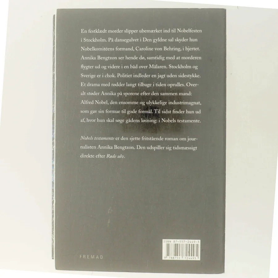 Nobels testamente af Liza Marklund (Bog)