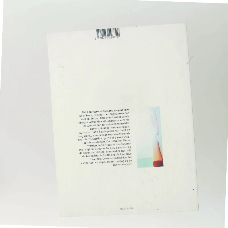 Ingen børn : om at leve med en uopfyldt drøm af Trine Baadsgaard (Bog)