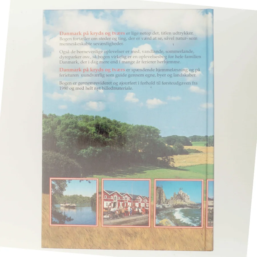 Danmark på kryds og tværs af Bernhard Linder (Bog)