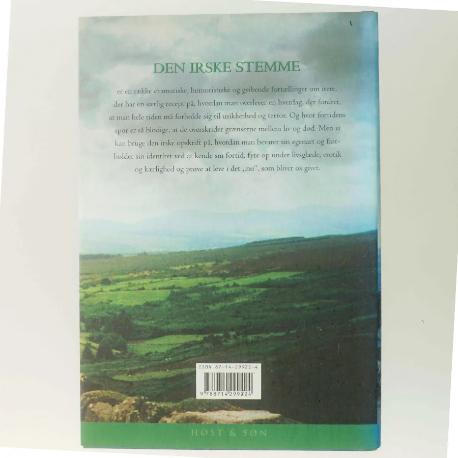 Den irske stemme : fortællinger af Jane Aamund (Bog)