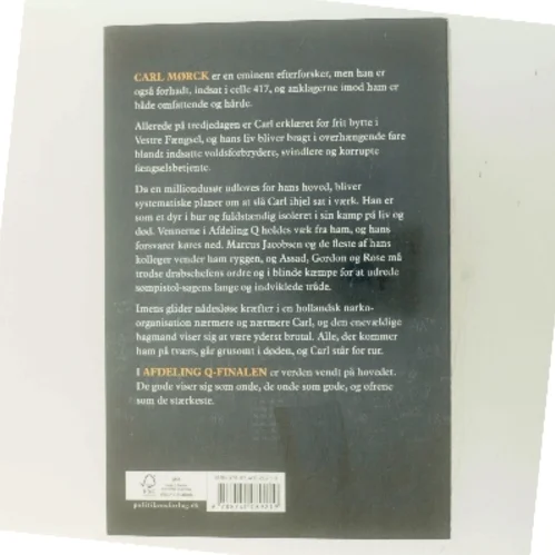 Syv kvadratmeter med lås : krimithriller af Jussi Adler-Olsen (Bog)