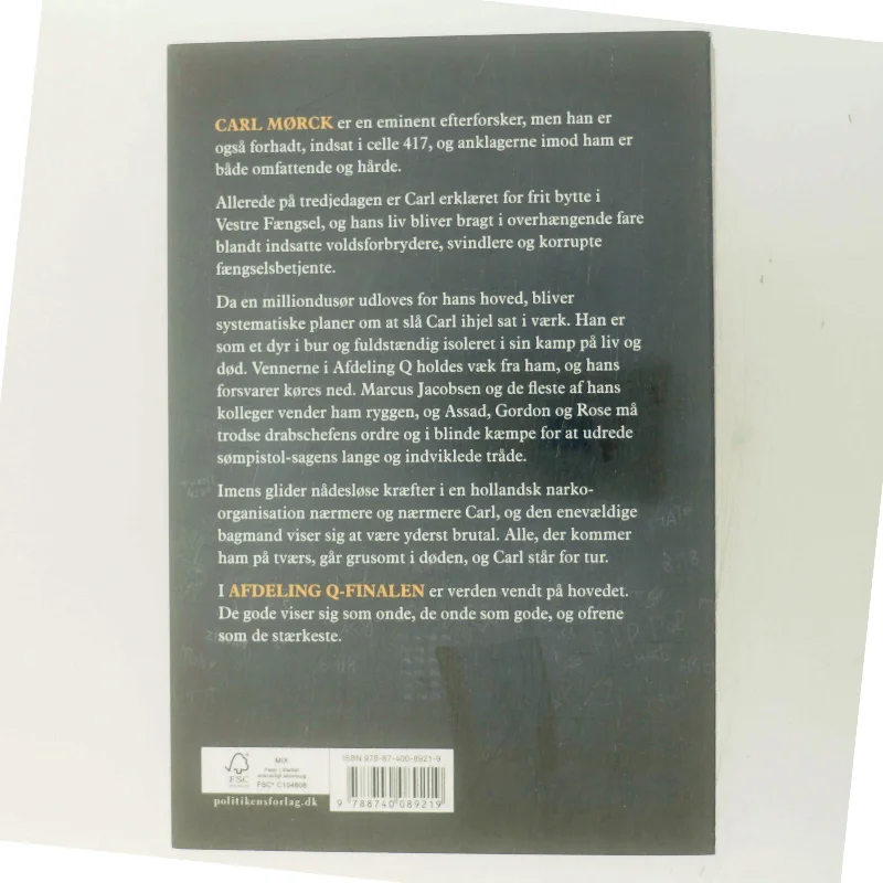 Syv kvadratmeter med lås : krimithriller af Jussi Adler-Olsen (Bog)