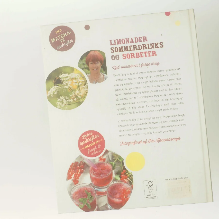 Limonader, Sommerdrinks og Sorbeter af Usch von der Winden (Bog)