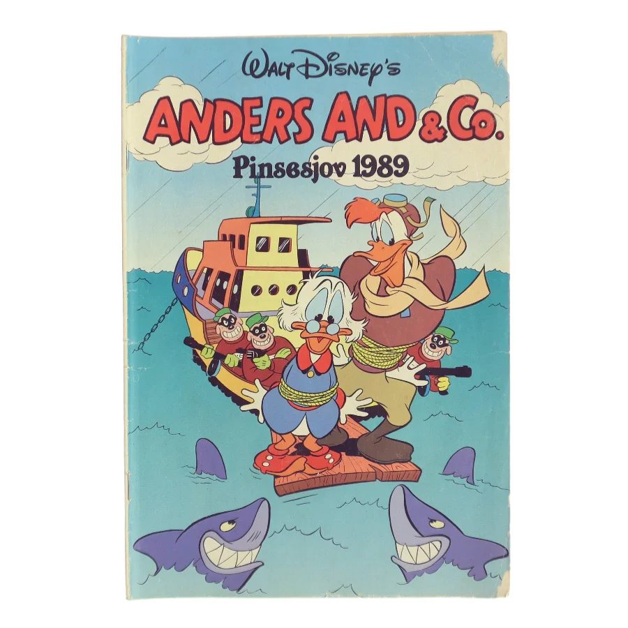 Walt Disney's Anders And & Co. Pinsesjov 1989 (Bog)