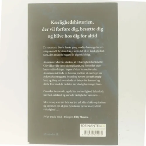 Fifty shades. Bind 3, Fri af E. L. James (Bog)