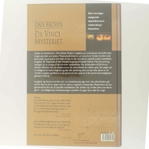 Da Vinci Mysteriet af Dan Brown (Bog)