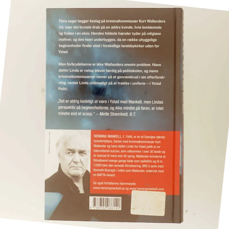 Inden frosten : kriminalroman af Henning Mankell (Bog)