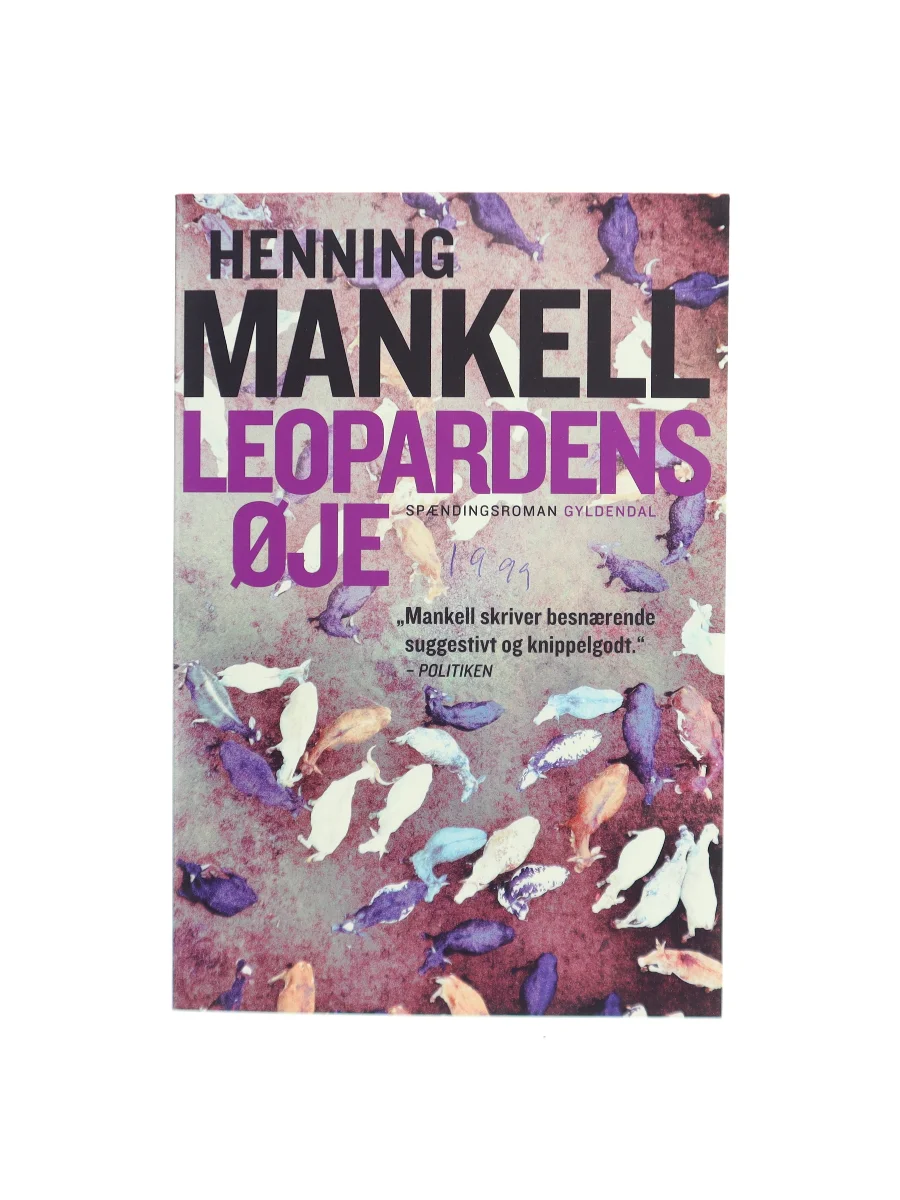 Forsiden af Leopardens Øje af Henning Mankell