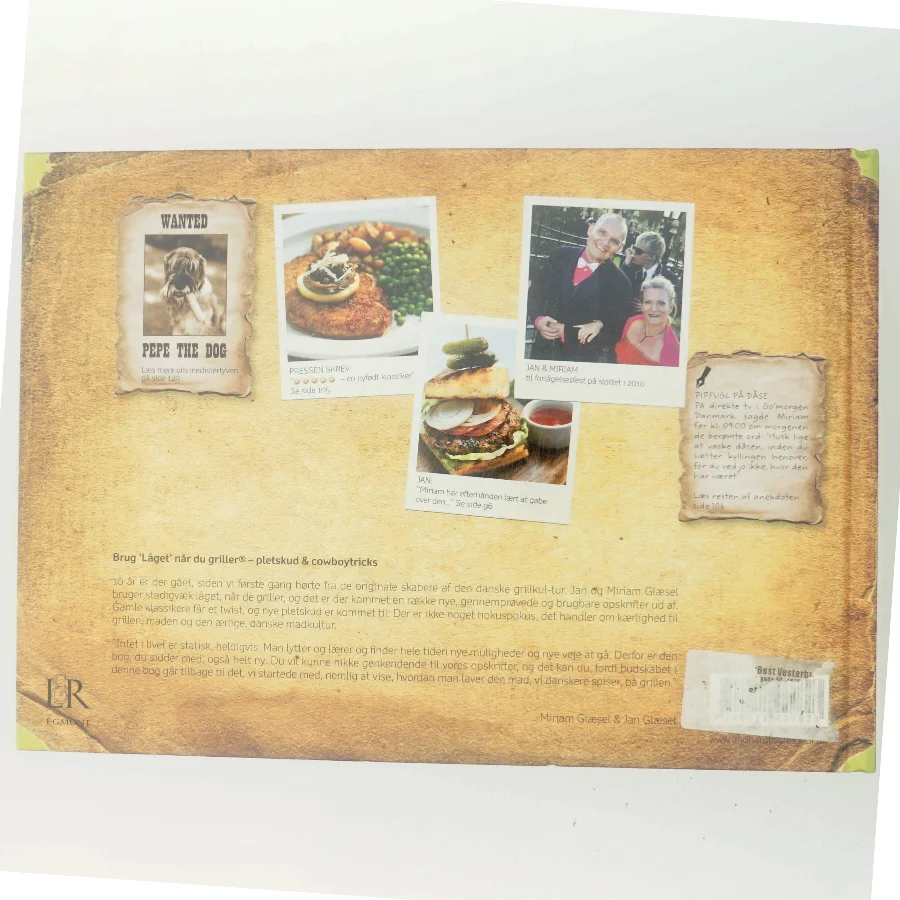 Brug 'Låget' når du griller: Pletskud & Cowboytricks af Miriam Glasel (Bog)