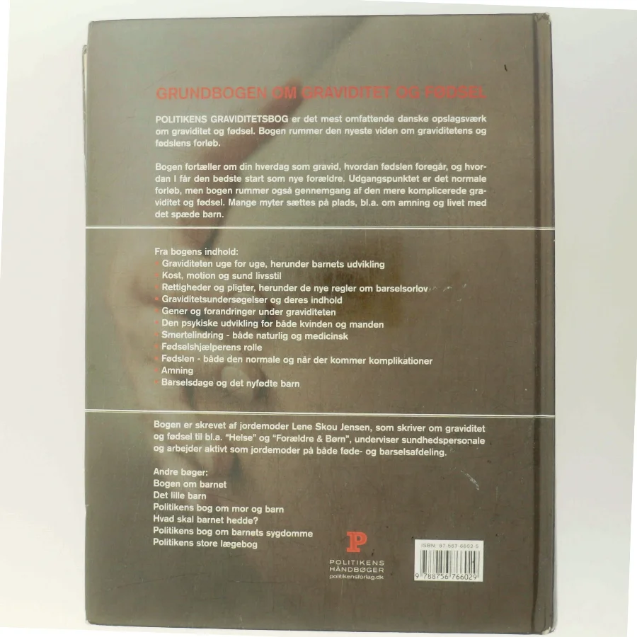 Politikens graviditetsbog af Lene Skou Jensen (Bog)