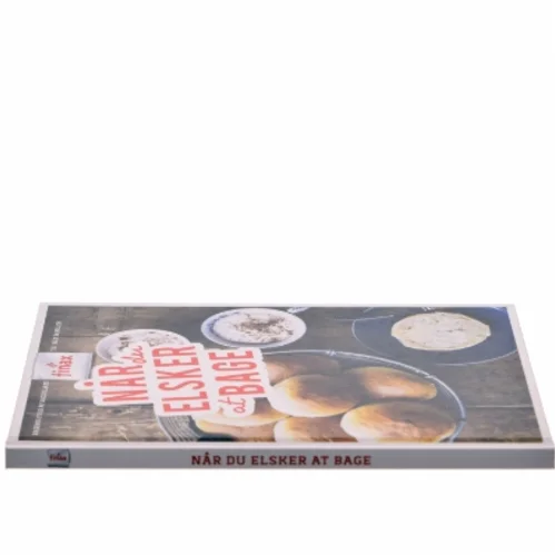 Bagebog 'Når du elsker at bage' fra Finax