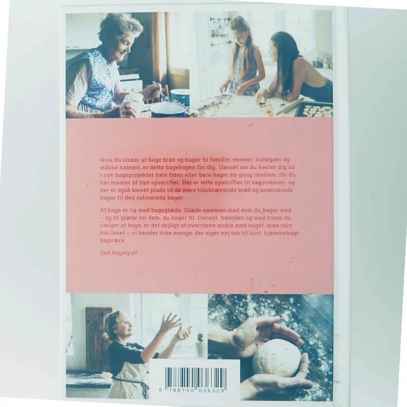 Bagebog 'Når du elsker at bage' fra Finax