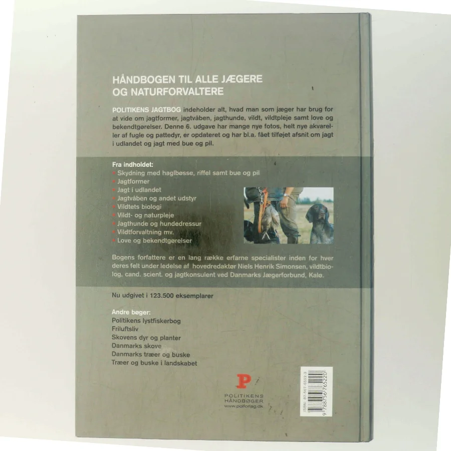Politikens jagtbog af Niels Henrik Simonsen (Bog)