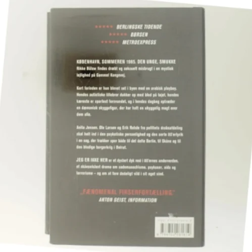 Jeg er ikke her : kriminalroman af Christian Dorph (Bog)