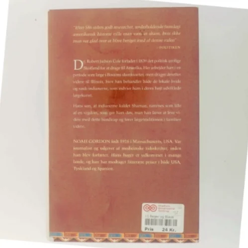 Shamanen af Noah Gordon (Bog)