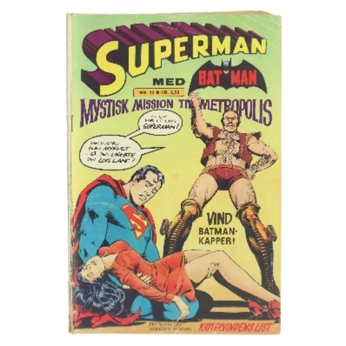 Superman med Batman af Ernst Vevel Olsen (Bog)