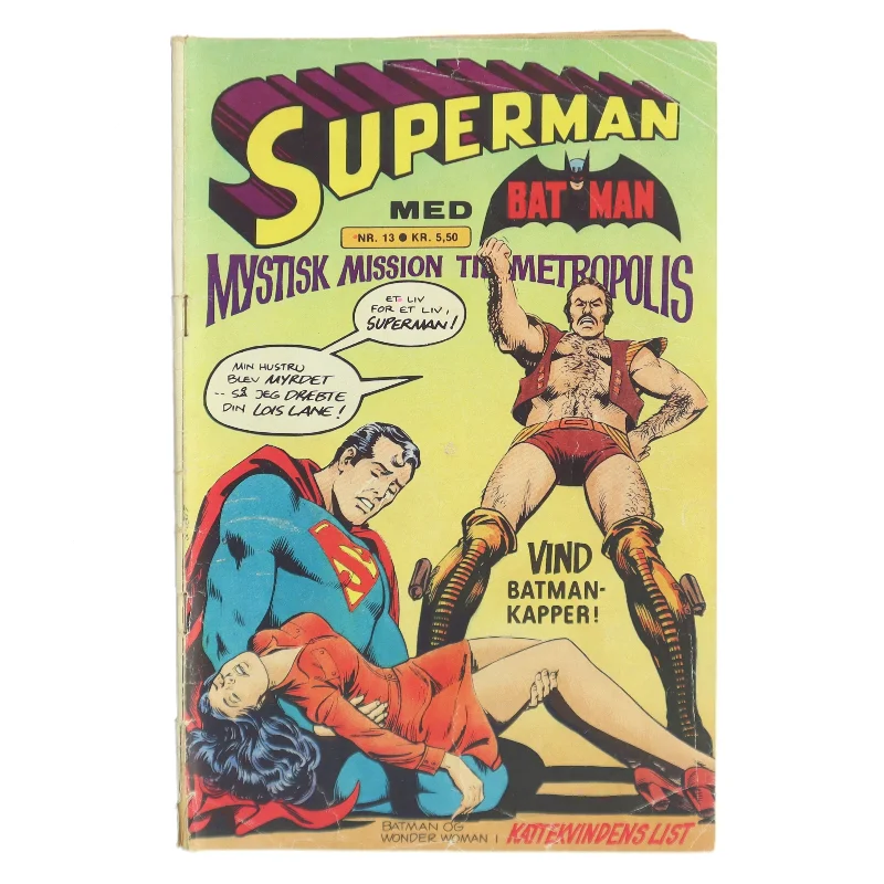 Superman med Batman af Ernst Vevel Olsen (Bog)