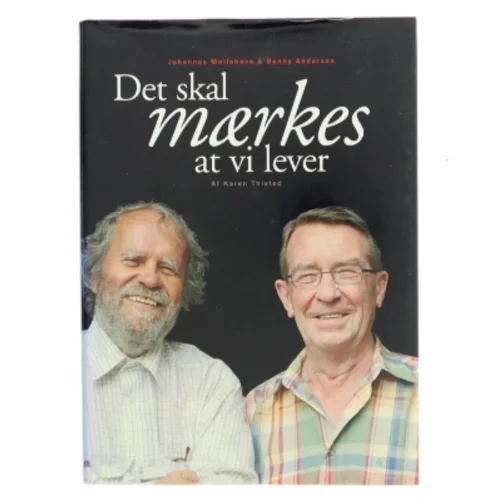 Det skal mærkes at vi lever (Bog)