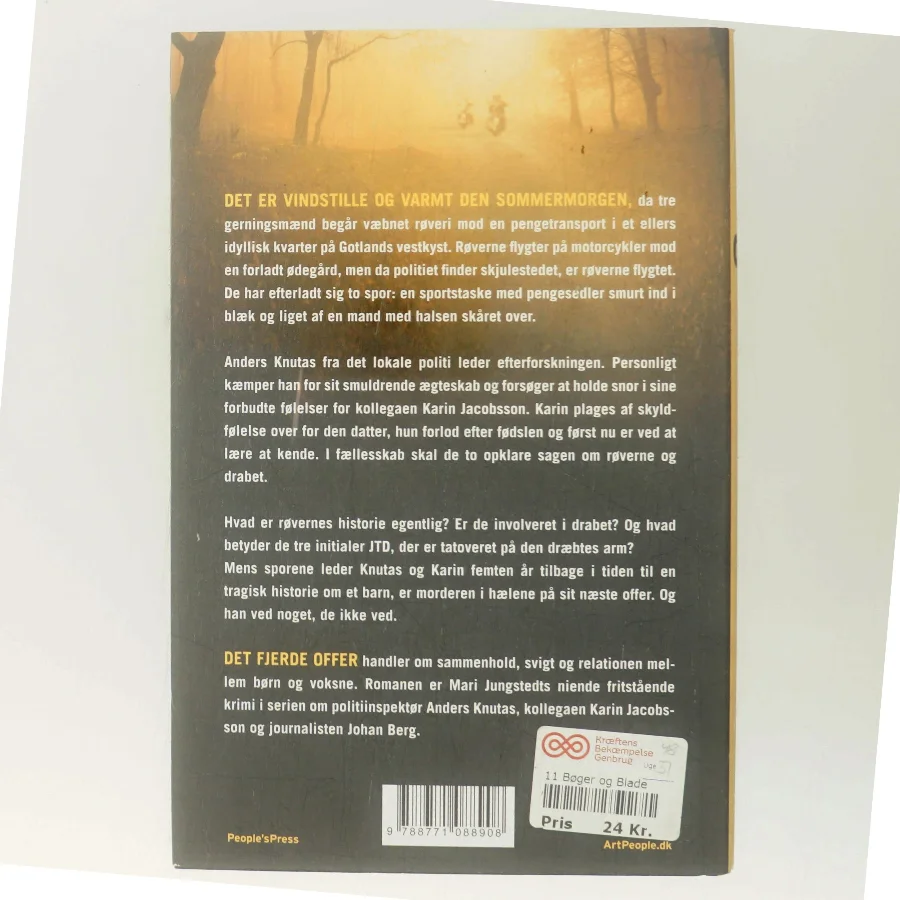 Det fjerde offer : kriminalroman af Mari Jungstedt (Bog)