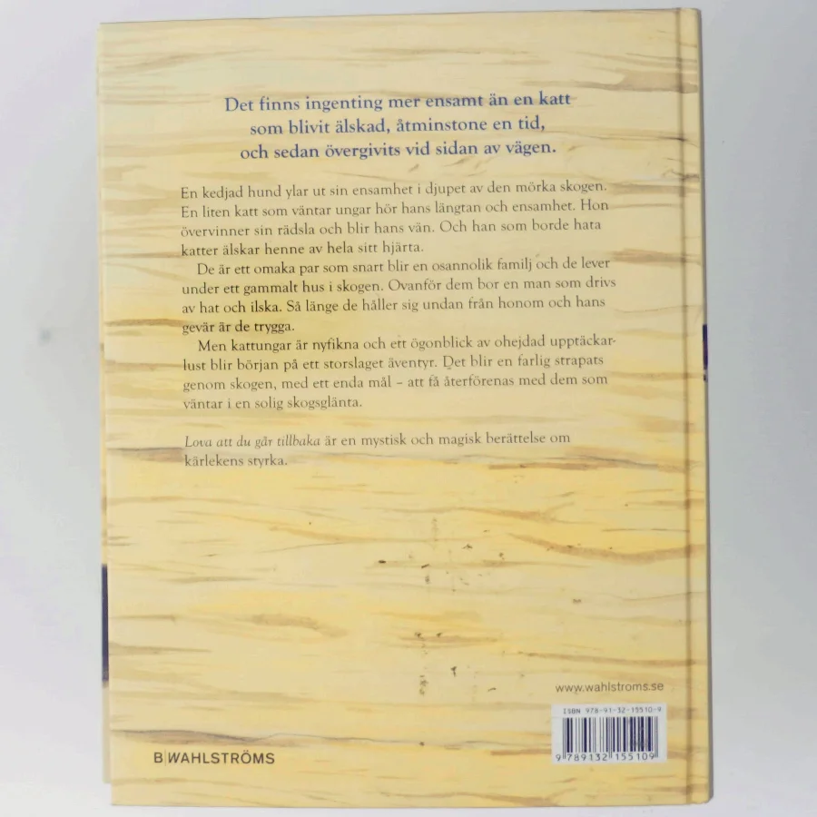 Lova att du går tillbaka - Kathi Appelt fra B Wahlströms