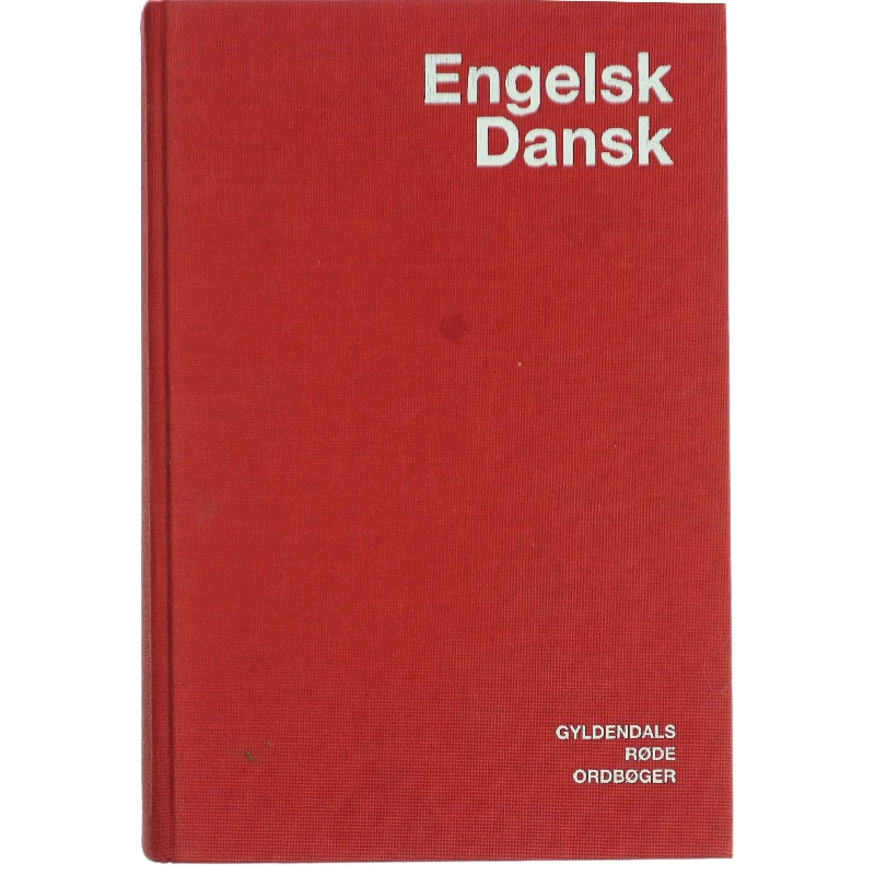 Gyldendals Røde Ordbøger - Engelsk-Dansk fra Gyldendal
