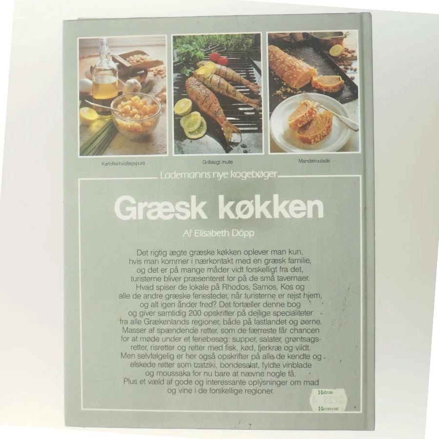 Græsk køkken af Elisabeth Döpp (Bog)