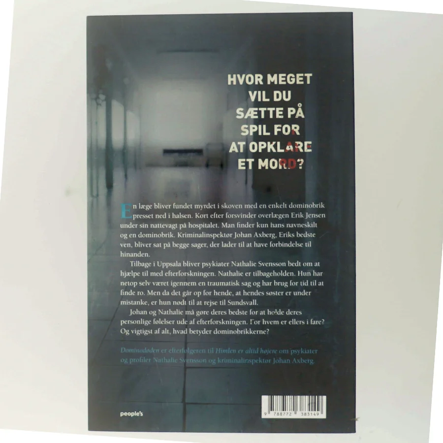 Dominodøden : kriminalroman af Jonas Moström (Bog)