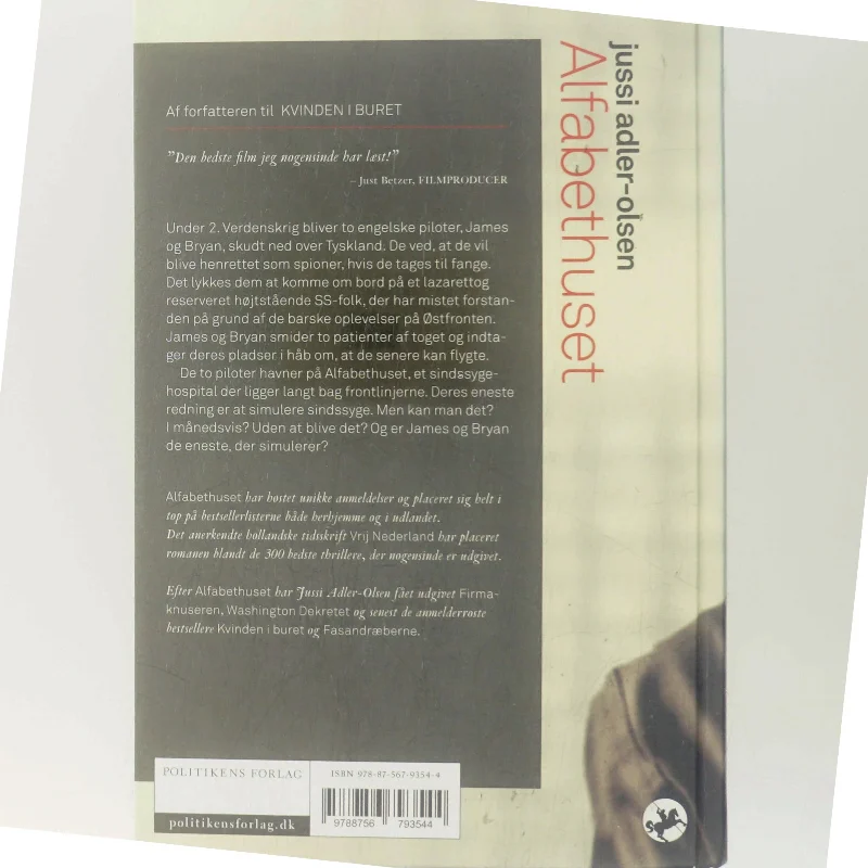 Alfabethuset af Jussi Adler-Olsen (Bog)