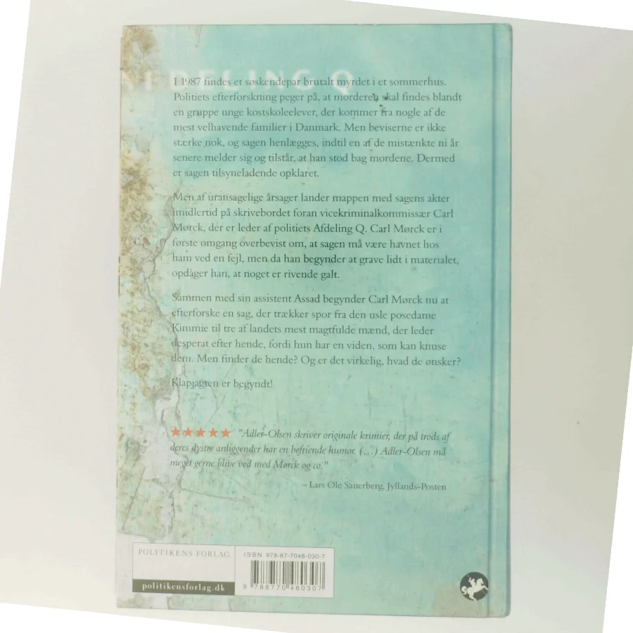 Fasandræberne af Jussi Adler-Olsen (Bog)