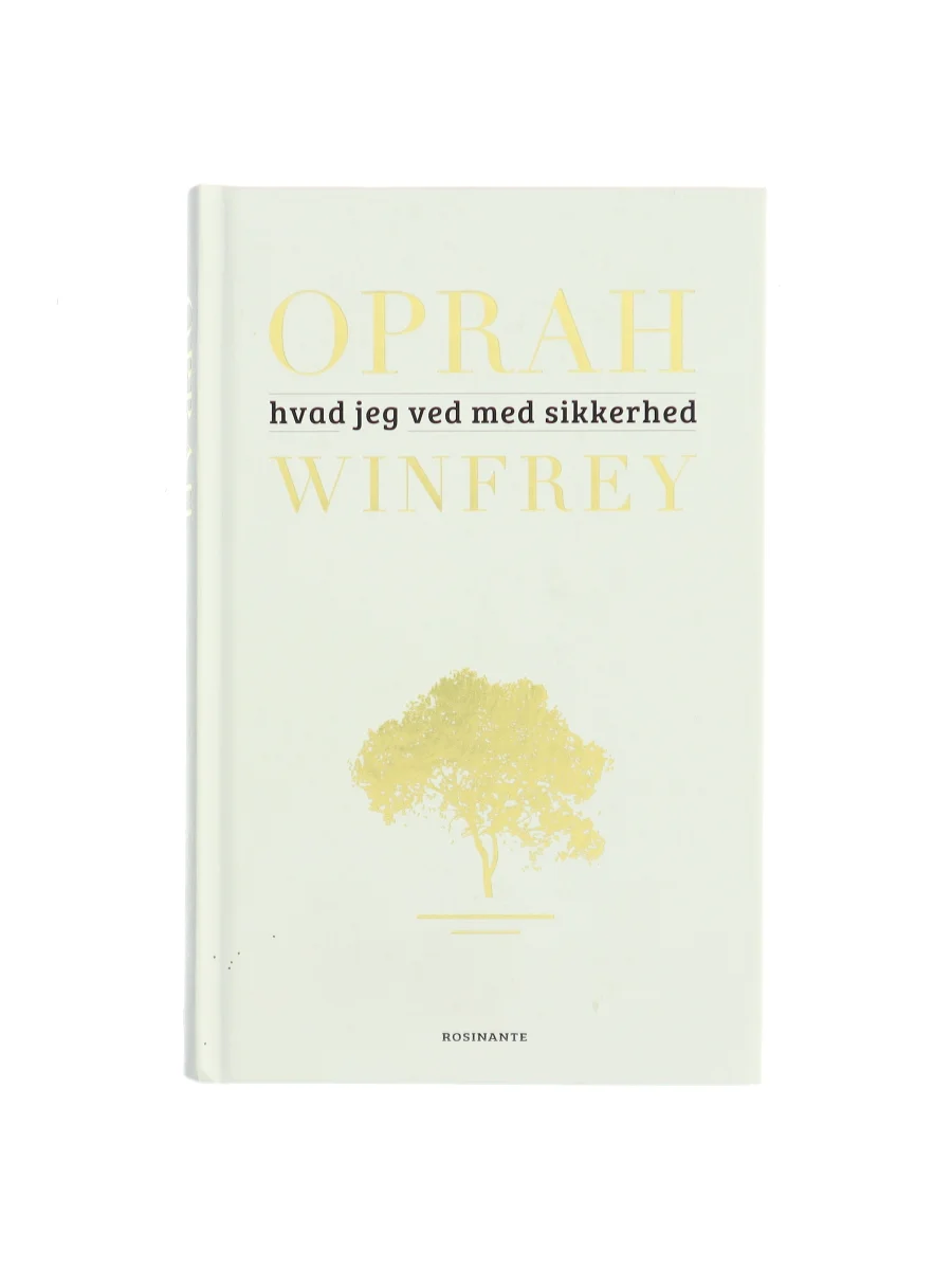 Forsiden af Hvad jeg ved med sikkerhed af Oprah Winfrey
